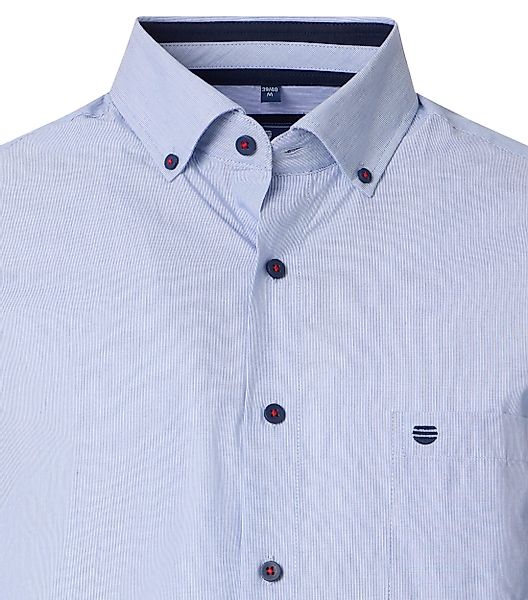 Redmond Kurzarmhemd uni nah Comfort Fit günstig online kaufen