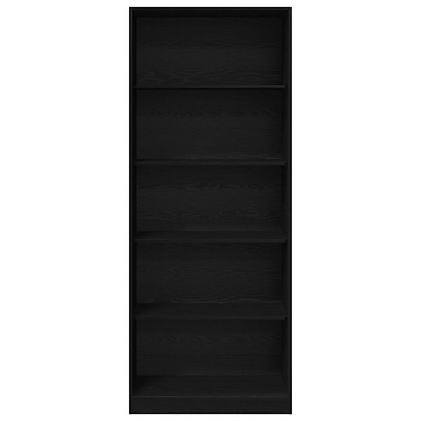 vidaXL Kleiderschrank Kleiderschrank Schwarze Eiche Set aus 2 Schwarze Eich günstig online kaufen