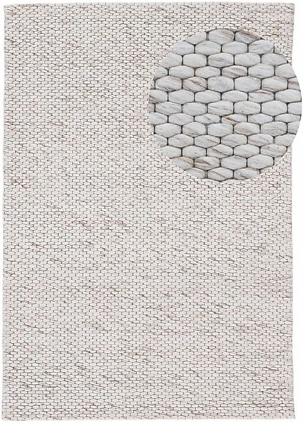 carpetfine Wollteppich »Sina, auch als Läufer« rechteckig 14 mm Höhe Handwe günstig online kaufen