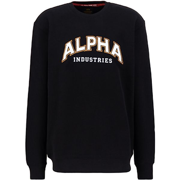 Alpha  Sweatshirt College Sweater - black günstig online kaufen