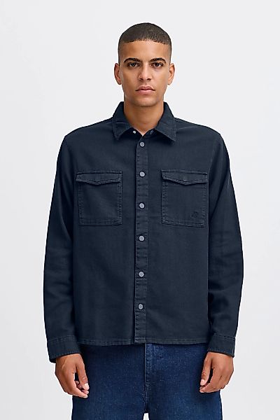 Blend Langarmhemd "BHOvershirt", Lässiges Langarmhemd mit Brusttasche günstig online kaufen