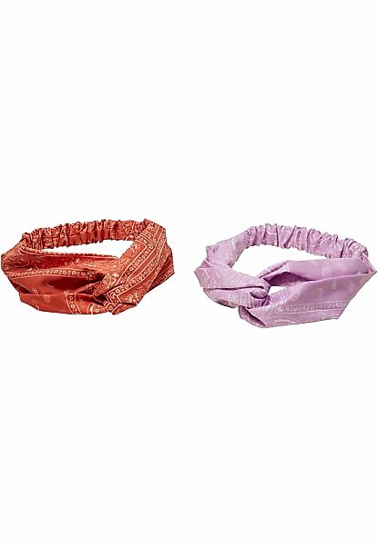 URBAN CLASSICS Halstuch "Urban Classics Unisex Bandana Print Headband 2-Pac günstig online kaufen