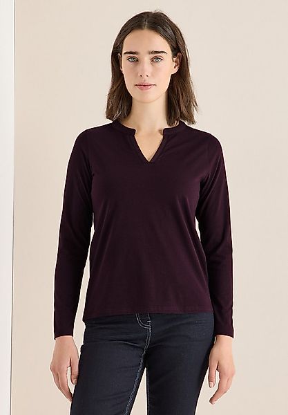 CECIL Langarmshirt im soften Baumwoll-Mix günstig online kaufen