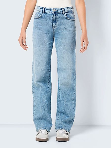 Noisy may Straight-Jeans "NMYOLANDA NW WIDE JEANS AZ236LB NOOS", extra lang günstig online kaufen