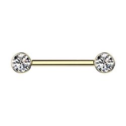 Taffstyle Intimpiercing Intim Titan Brustwarzenpiercing Kristall günstig online kaufen