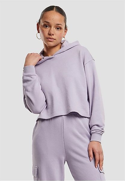 URBAN CLASSICS Hoodie Ladies Oversized Cropped Light Terry Hoodie günstig online kaufen