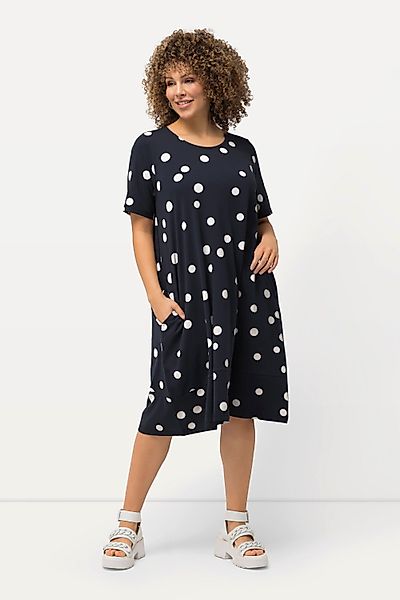 Ulla Popken Midikleid Midikleid Punkte A-Linie günstig online kaufen