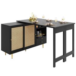 i@home Bartisch Um 360° drehbarer, mit günstig online kaufen