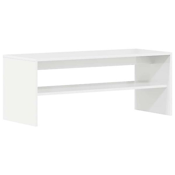 vidaXL TV-Schrank TV-Schrank Hochglanz-Weiß 100x40x40 cm Holzwerkstoff (1-S günstig online kaufen