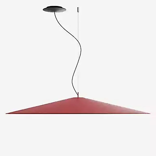 Luceplan Koine Pendelleuchte LED, rot - ø110 cm - Push/Dali günstig online kaufen