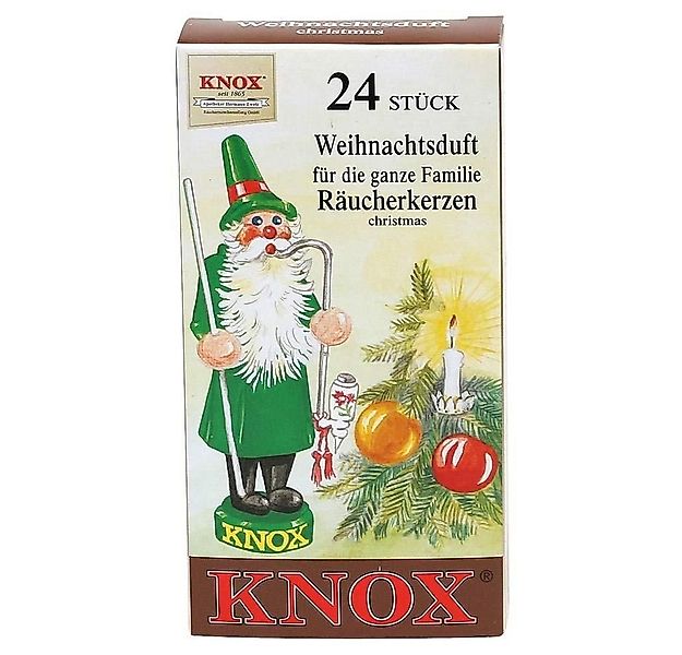 KNOX Duftkerze 4 Päckchen Räucherkerzen- Weihnachtsduft - 24er Packung günstig online kaufen
