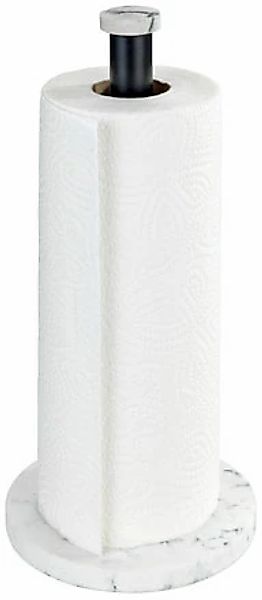 WENKO Küchenrollenhalter "Modell Marmor", freistehender Papierrollenhalter günstig online kaufen