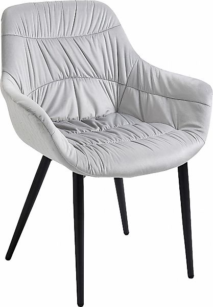 SalesFever Armlehnstuhl "Stilvoller Esszimmerstuhl für Komfort" () Esszimme günstig online kaufen