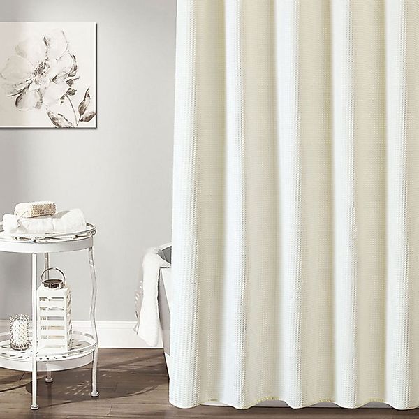 REDOM Duschvorhang Polyester Badewannenvorhang Breite 180 günstig online kaufen