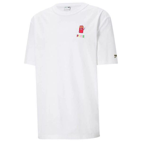 Puma Select Dowtown Graphic Kurzärmeliges T-shirt XL Puma White / Star Saph günstig online kaufen