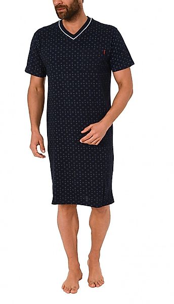 Normann Pyjama Herren Nachthemd kurzarm mit günstig online kaufen