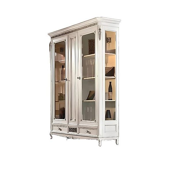 JVmoebel Glasvitrine Anrichte Italienische Möbel Sideboard Holz Vitrine Sch günstig online kaufen