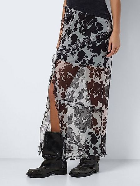 Noisy may Sommerrock Maxi Lang Allover-Print Schlitz NMROSA LONG CUTLINE SL günstig online kaufen