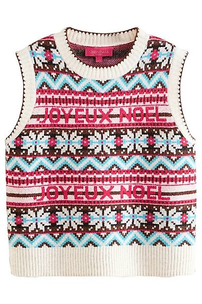 Next Strickpullover Langärmeliger Weihnachtspullover (1-tlg) günstig online kaufen