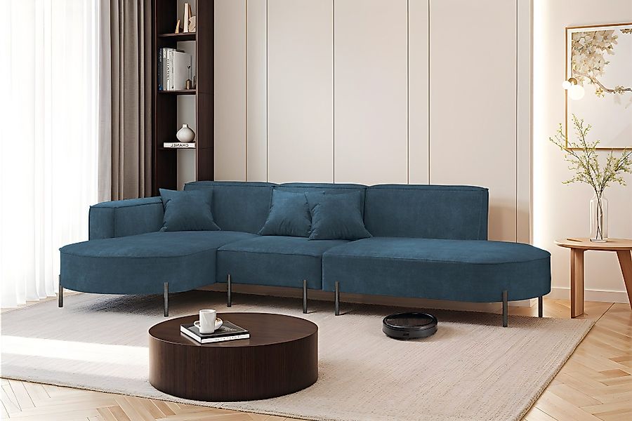 Fun Möbel Ecksofa Sofa VALENCIA mit günstig online kaufen