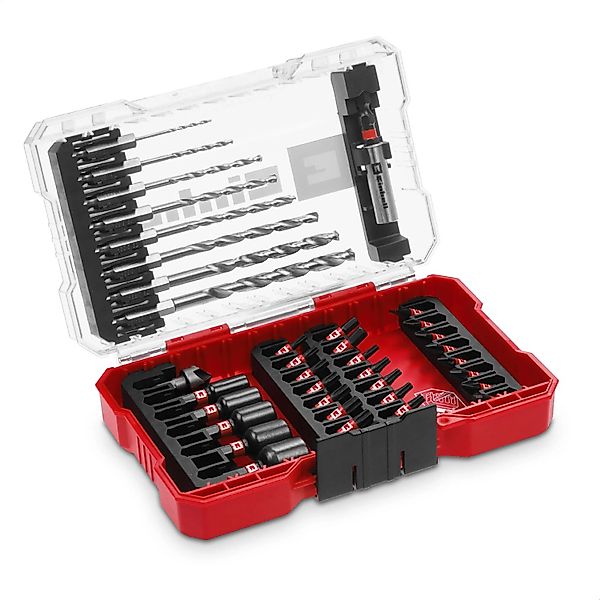 Einhell Impact-Bit-Set M-Case mit Metallbohrern 39-teilig günstig online kaufen