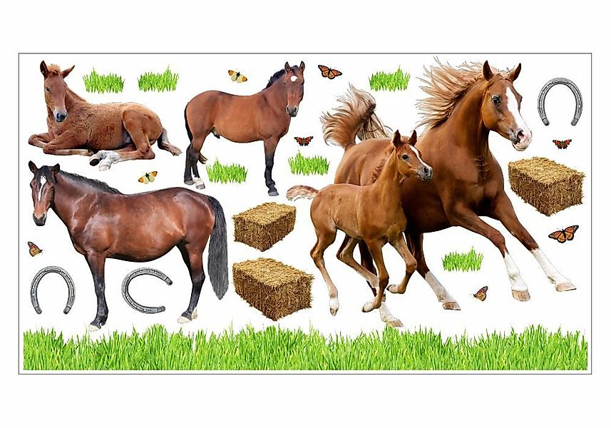 nikima Wandtattoo 003 Wandtattoo Pferd mit günstig online kaufen