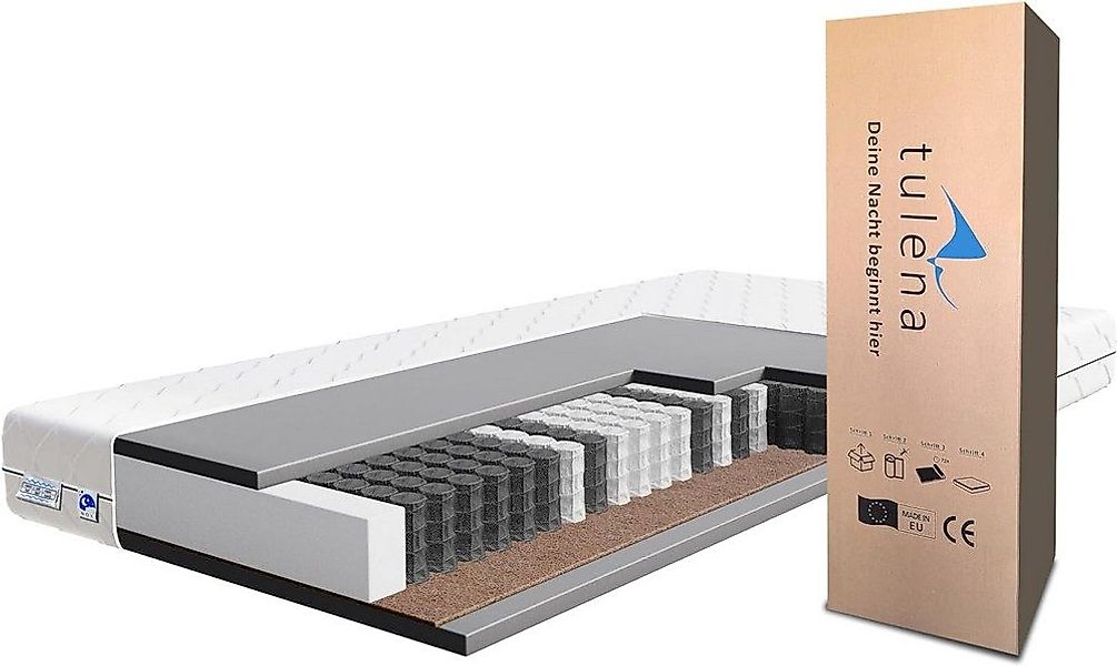 Taschenfederkernmatratze orthopädische 7-Zonen, zwei unterschiedlich feste günstig online kaufen