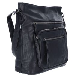 Antonio Umhängetasche Antonio Damen Handtasche schwarz günstig online kaufen