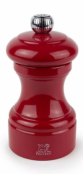 Peugeot Bistro Pfeffermühle Passionsrot Glanz 10cm günstig online kaufen