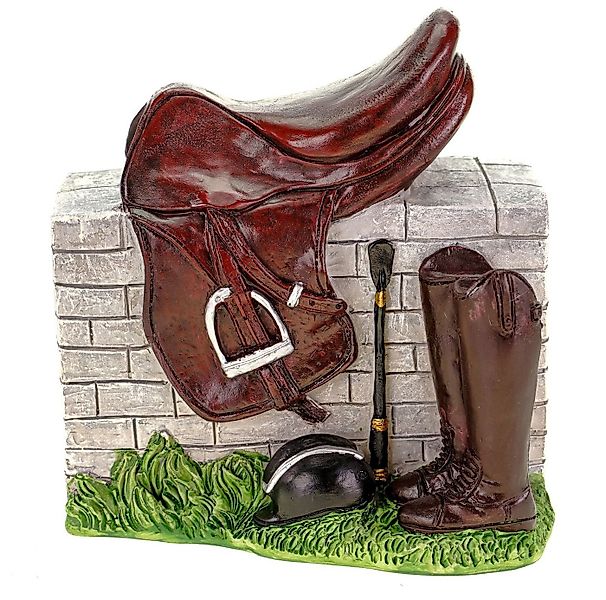 Kremers Schatzkiste Spardose XXL Sparkasse Pferdesattel 15 cm Poly bunt Spa günstig online kaufen