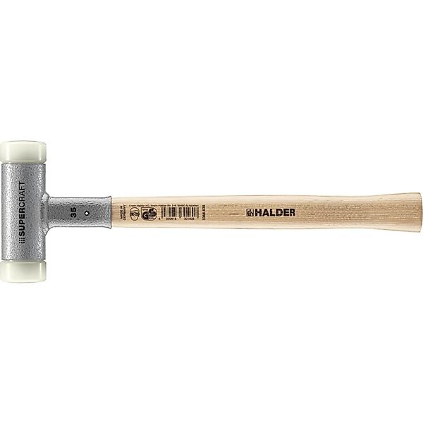 Halder Supercraft Schonhammer Ø 35 mm Rückschlagfrei mit StahlschRotfüllung günstig online kaufen