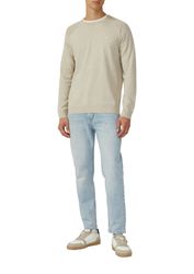 s.Oliver Rundhalspullover mit Logo Stickerei günstig online kaufen