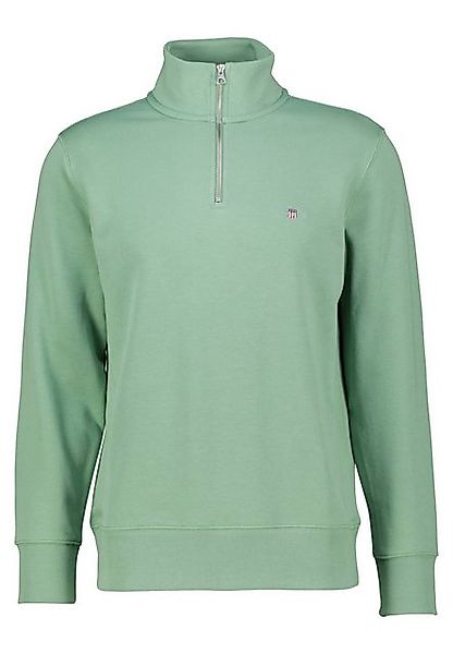 Gant Sweatshirt Herren Sweatshirt mit halblangem Reißverschluss (1-tlg) günstig online kaufen