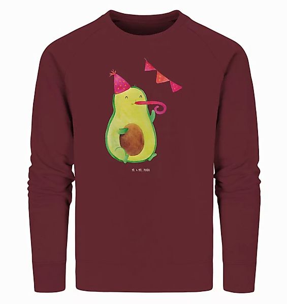 Mr. & Mrs. Panda Longpullover Größe XS Avocado Party Zeit - Burgundy - Gesc günstig online kaufen