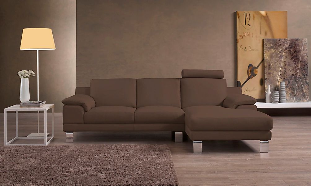 Egoitaliano Ecksofa "Shakira, Design und super Sitzkomfort auf hohem Niveau günstig online kaufen
