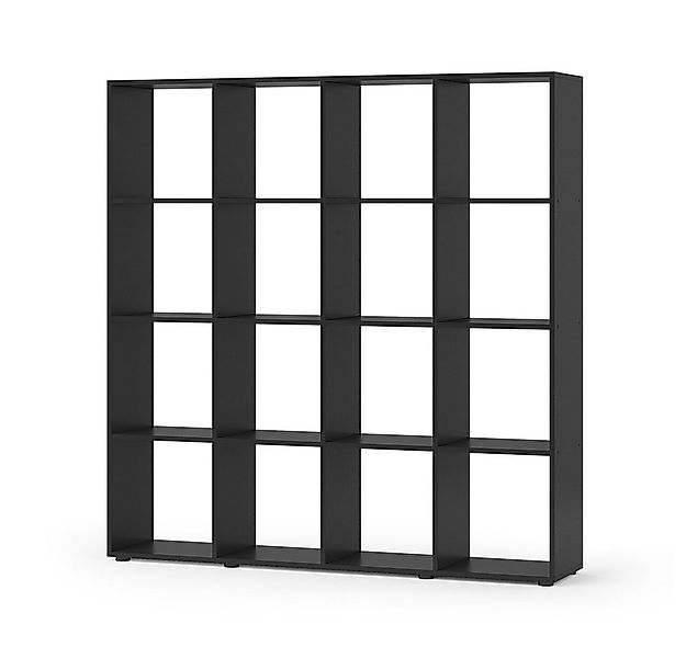 Vicco Raumteiler Karree, Schwarz, 138.5 x 142.5 cm, 1-tlg. günstig online kaufen