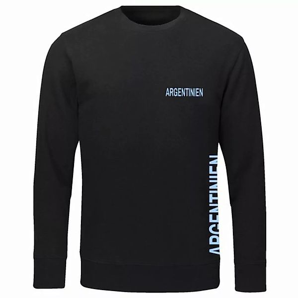 multifanshop Sweatshirt Argentinien - Brust & Seite - Pullover günstig online kaufen