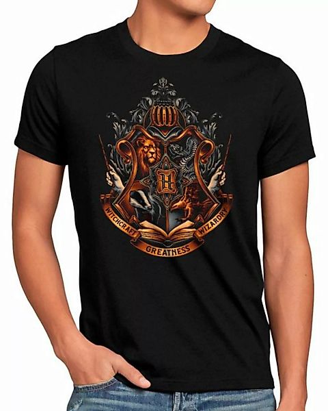 style3 Print-Shirt Herren T-Shirt Witchcraft Greatness Wizardry potter harr günstig online kaufen