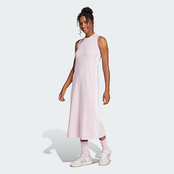 adidas Sportswear Maxikleid ESSENTIALS 3-STREIFEN LONG günstig online kaufen