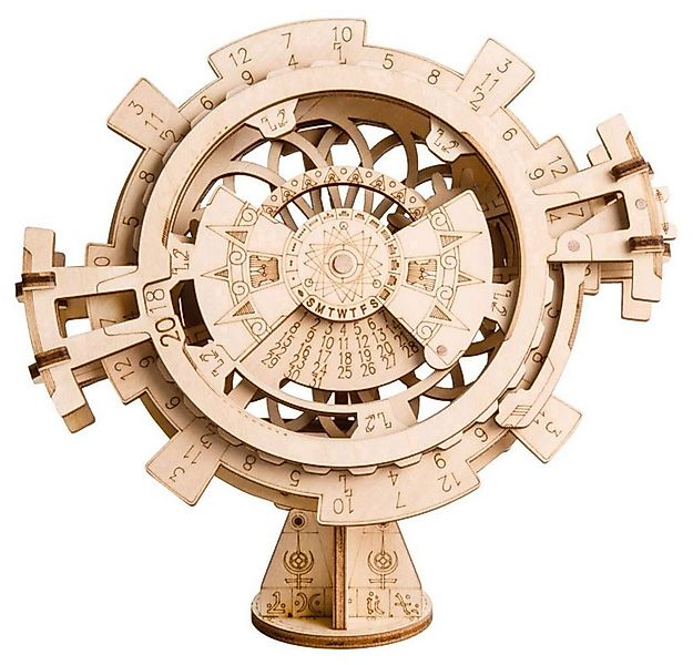 Pichler Modellbau 3D-Puzzle Ewiger Kalender Lasercut-Holzbausatz, Puzzletei günstig online kaufen