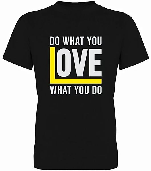 G-graphics T-Shirt Do what you LOVE what you do Herren T-Shirt, mit trendig günstig online kaufen