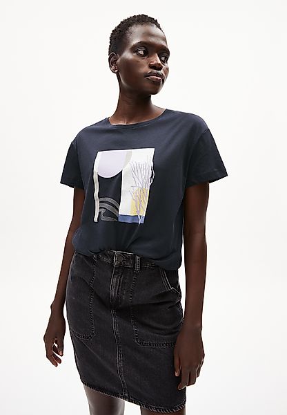 Nelaa Water Graphics - Damen T-shirt Aus Bio-baumwolle günstig online kaufen