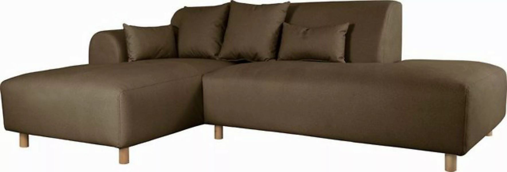 andas Ecksofa "Svennis L-Form", incl. Zierkissen, in 2 Bezugsvarianten günstig online kaufen