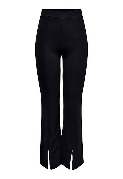 JACQUELINE de YONG Stoffhose Calssic Schlitz Schlag Stoffhose Flared Pants günstig online kaufen