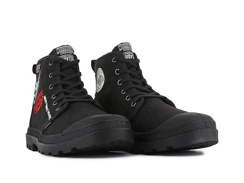 Palladium STRANGER THINGS X PAMPA HELLFIRE Schnürboots Schnürstiefel aus Ca günstig online kaufen
