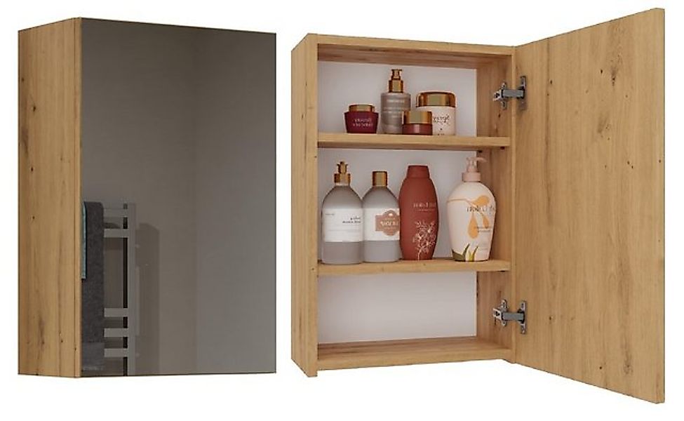 MAGOWA Badezimmerspiegelschrank MAGOR Spiegelschrank – kompakter Stauraum ü günstig online kaufen