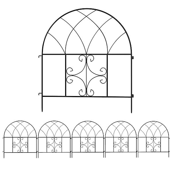 Outsunny Gartenzaun 300 cm x 70 günstig online kaufen