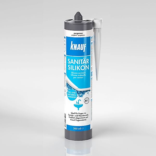 KNAUF Silikon Knauf Sanitär Silikon pergamon 300 ml günstig online kaufen