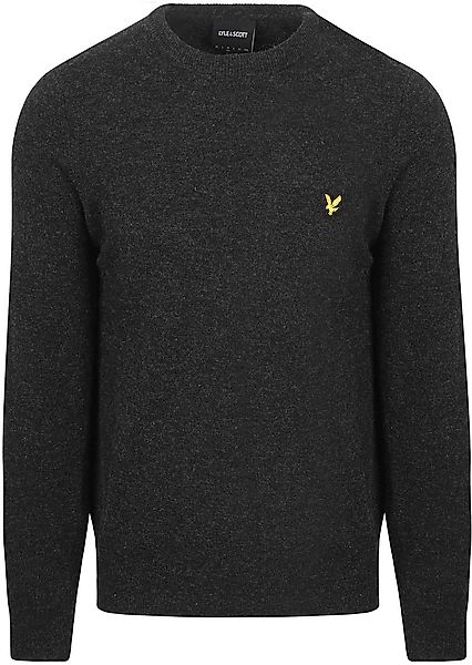 Lyle & Scott Pull Lammwolle Schwarz - Größe XXL günstig online kaufen