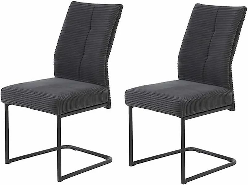 HELA Esszimmerstuhl »Dagmar«, (Set), 2 St., Breitcord, Schwingstuhl mit beq günstig online kaufen